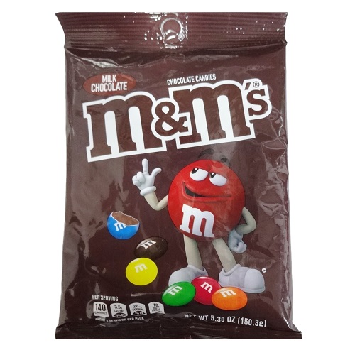 M&M's Plain 5.3oz Peg Bag