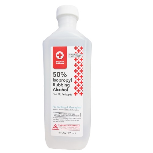 50% Isopropyl Alcohol First Aid Antiseptic Spray Bottle, 10 Fluid Ounces  (Pack of 6) 
